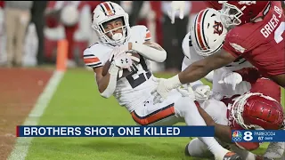 Auburn’s Brian Battie critically injured in Sarasota shooting that killed his brother