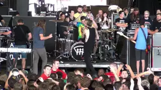 Chiodos - Full Set Live at Warped Tour Milwaukee 2013