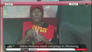 Elections 2024 | ‘Giving land to black people must be seen as restoring their dignity’: Malema