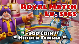 Royal Match Gameplay Level 5165 | Super Hard Level Area 70 King’s Nightmare Factory Super Light Ball