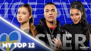 🇸🇪Melodifestivalen 2024 | Final Top 12(Sweden Eurovision 2024)🇸🇪