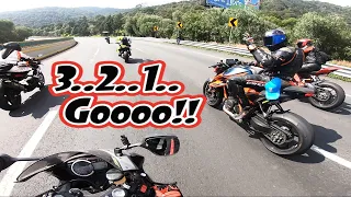 Ruuuuuuun!!😮 GSXR 1000 KTM 1299 BMW 1000RR HONDA CBR 1000 YAMAHA R1 FZ09 DUCATI PANIGALE 1199