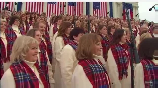 Choir in Donald Trump inauguration day