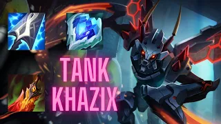 250 Armor + 130 Ability Haste Utility Kha'Zix Tank Build | Challenger League of Legends Gameplay