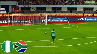 Nigeria 🆚 South Africa - Penalty Shootout 2024 | African Cup of Nations 2023 Semi Final | PES