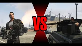Terminator VS Commando - Ultimate Battle (GTA 5)