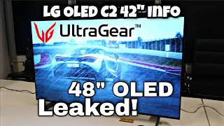 LG UltraGear OLED 48inch LG OLED C2 42inch Release Date Spotted