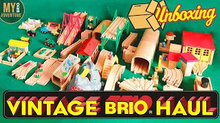 UNBOXING 30 Vintage BRIO Sets!