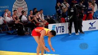 MENG Wenchao (CHN) M - 2019 Trampoline Worlds, Tokyo (JPN) - Qualification Tumbling R1