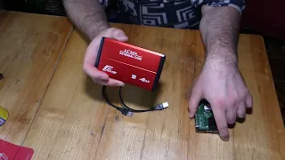 Внешний карман Frime для HDD/SSD 2.5" SATA USB 2.0 Red (FHE23.25U20)