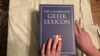 Cambridge Greek Lexicon Unboxing