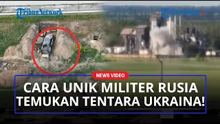 Cara Unik Militer Rusia Hancurkan Persembunyian Tentara Ukraina di Bekas Pabrik Usai Dilacak Drone!