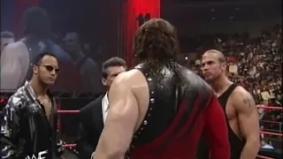 The Rock vs Kane WWF Raw Is War 1-18-1999