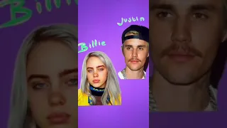 I mixed Billie Eilish and Justin Bieber😌✨different✨| JULIA GISELLA #shorts