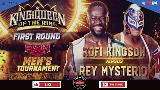 KING OF THE RING | First Round | WWE 2k24 Gameplay