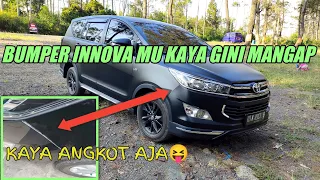 BUMPER INNOVA MU RENGGANG,coba pakai cara ini !!!