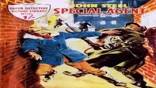 Super Detective Library No 161   John Steel Special Agent Comix Book Movie