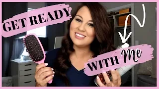 CHATTY GET READY WITH ME | TIPS FOR WASHING YOUR HAIR LESS | HOW TO GET THIS LOOK