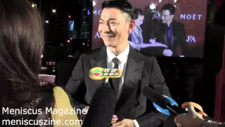 Andy Lau (劉德華) - 7th Asian Film Awards red carpet - Meniscus Magazine