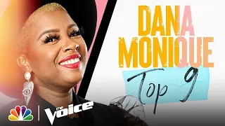 Dana Monique Sings "Leave the Door Open" - The Voice Live Top 9 Performances 2021