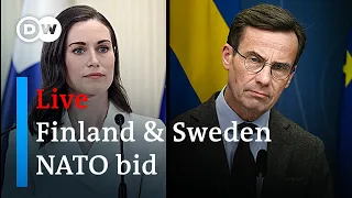 Live: Sweden and Finland's PMs react to resistance towards their NATO bids | DW News