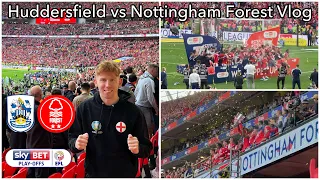 INCREDIBLE SCENES AS NOTTINGHAM FOREST ARE PROMOTED TO THE PREMIER LEAGUE!! | Play Off Final Vlog