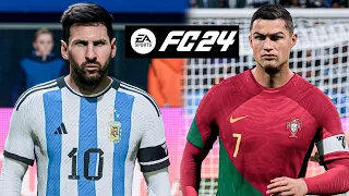 FC 24 - Messi vs Ronaldo ⚽ Match ⚽ Argentina Vs Portugal