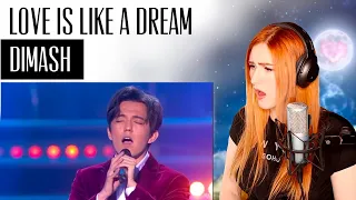 VOCAL COACH REACTS | Dimash Kudaibergen... LOVE IS LIKE A DREAM... nah bro your control is.