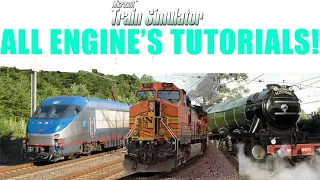 Microsoft Train Simulator | All Engine's Tutorial | PC