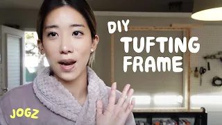 Make Your Own Rug Tufting Frame! DIY