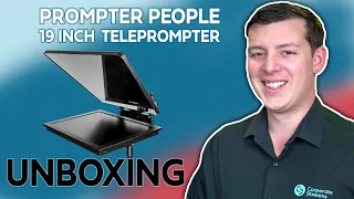 Prompter People 19 Inch Teleprompter Unboxing | Corporate Streams