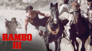 'Rambo & The Mujahideen Fight The Soviets' Scene | Rambo III