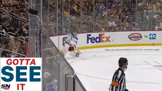 GOTTA SEE IT: Igor Shesterkin Delivers A Saucer Pass That Lands On The Tape To Set Up A Rangers Goal