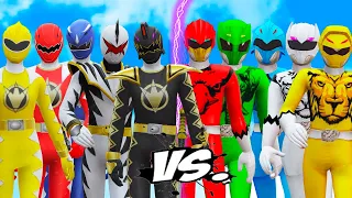 Power Rangers Beast Morphers vs Power Rangers Dino Thunder - Epic Cinematic Battle