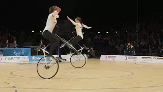 Lena Bringsken / Lisa Bringsken Vorrunde - WM 2017 in Dornbirn | Kunstrad