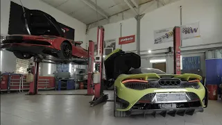 Тюнинг McLaren 765 LT и Ferrari SF90, боевая Шкода и другие моторы Motorlab | Дорога на Unlim #3