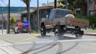 غضب راعي الشاص على الشرطي المحشش || fast and furious GTA 6