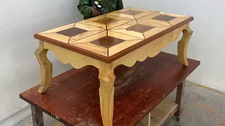 Skillful Woodworking Skills - Luxury Furniture Products Will Make You Satisfied With Special Curves