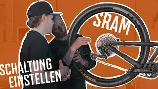 How to: Schaltung einstellen | SRAM Eagle