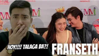 [REACTION]  FRANSETH | ''GRABE MAG-TITIGAN''  (Francine Diaz & Seth Fedelin)