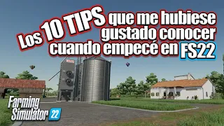 🚜10 CONSEJOS o TIPS para PRINCIPIANTES: FARMING SIMULATOR 22