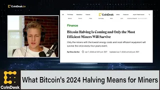 What Bitcoin's 2024 Halving Means for Miners