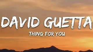 David Guetta & Martin Solveig - Thing For You (Lyrics)