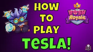 Rush Royale How To Play Tesla [New Unit]