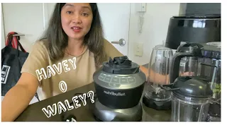 Nutribullet Blender Combo 1200w review | Pinoy life in Australia