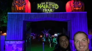 Sir Henry's Haunted Trail! | Full Event Review, Haunted Houses, and MORE 👻