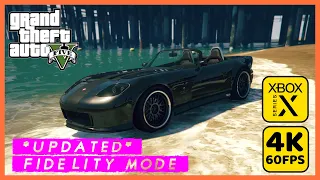 GTA V Next-Gen | Updated Fidelity Mode Gameplay on XBOX Series X | 4K60