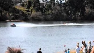 Top Gun finish 2012 Hi-Tec Oils Hawkesbury 120 Water Ski Race