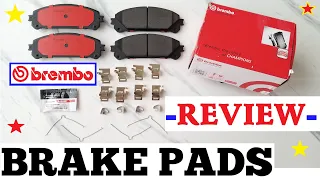 BREMBO CERAMIC BRAKE PADS REVIEW