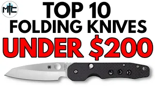 Top 10 Folding Knives Under $200 - Available NOW In 2020!